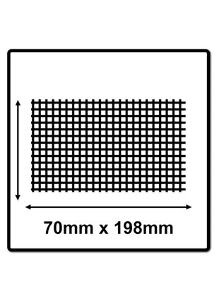 Mirka ABRANET 70x198mm Puño P120, 100ud. (2x5415005012)