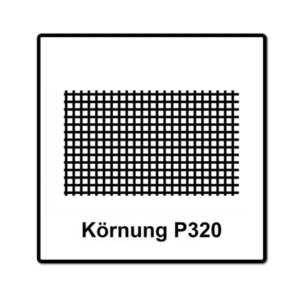 Mirka ABRANET 81x133mm Puño P320, 200ud. (4x5417805032)