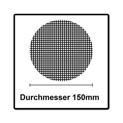Mirka ABRANET 150mm Puño P360, 100uds. (2x5424105037)