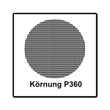 Mirka ABRANET 150mm Puño P360, 100uds. (2x5424105037)