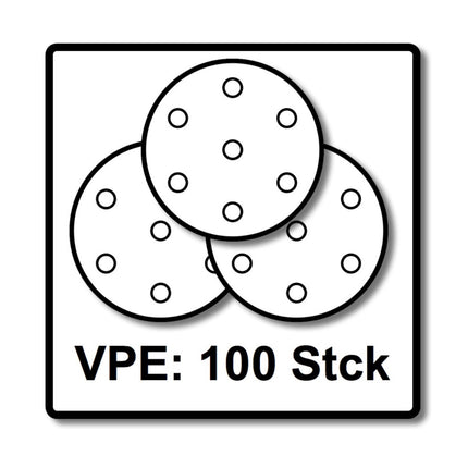 Mirka ABRANET 150mm Puño P360, 100uds. (2x5424105037)