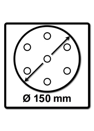 Mirka ABRANET 150mm Grip P360, 200Stk. ( 4x 5424105037 )