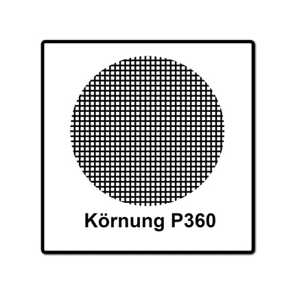 Mirka ABRANET 150mm Puño P360, 200ud. (4x5424105037)