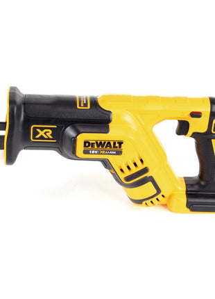 Sierra alternativa a batería DeWalt DCS 367 NT 18V sin escobillas solo + hoja de sierra alternativa S1155CHM + TSTAK - sin batería, sin cargador