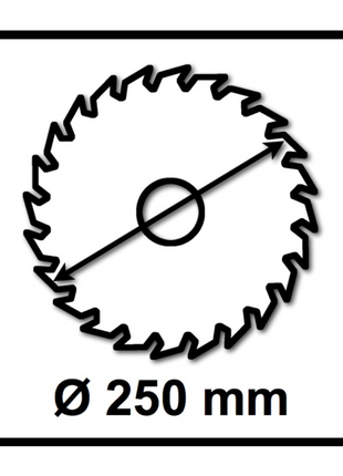 Hoja de sierra circular Bosch Expert para madera 250 x 1,6 x 30 mm 48 dientes para madera (2x 2608644523)