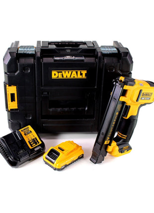 Grapadora a batería Dewalt DCN 701 L1 XR 18V ​​+ 1x batería 3.0Ah + cargador + TSTAK