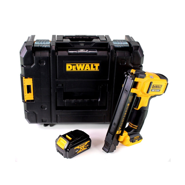 Grapadora a batería Dewalt DCN 701 NT XR 18V ​​+ 1x batería 4.0Ah + TSTAK - sin cargador