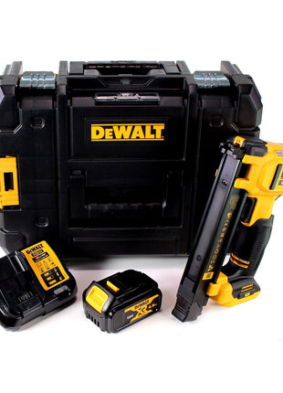 Grapadora a batería Dewalt DCN 701 M1 XR 18V ​​+ 1x batería 4.0Ah + cargador + TSTAK