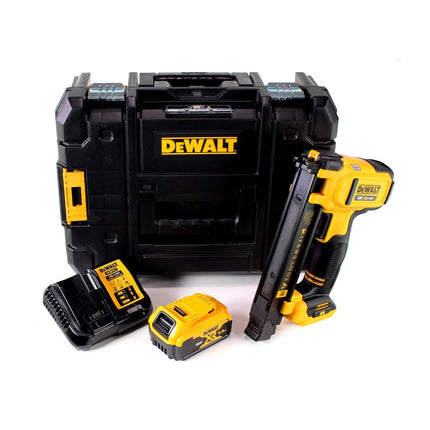 Grapadora a batería Dewalt DCN 701 P1 XR 18V ​​+ 1x batería 5.0Ah + cargador + TSTAK