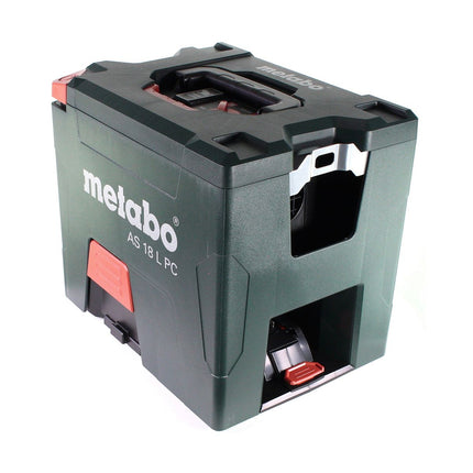 Metabo AS 18 L Aspirador de batería para PC 18V 7,5L (602021850) + 1x batería 5,2Ah + cargador