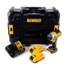 Clé à chocs sans fil DeWalt DCF 888 D2 18V 205Nm sans balais + 2x batterie 2,0Ah + chargeur + TSTAK