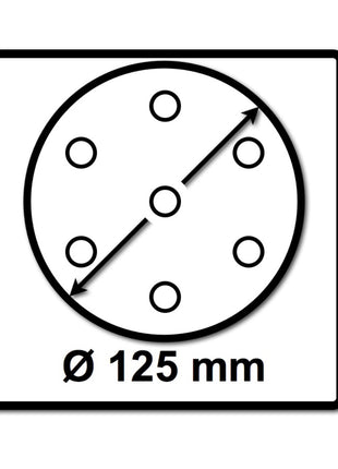 Mirka ABRANET 125mm Grip P400, 100Stk. ( 2x 5423205041 )