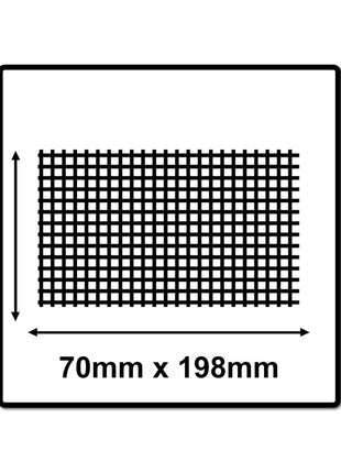 Mirka ABRANET 70x198mm Grip P80, 100pièces. (2x5415005080)