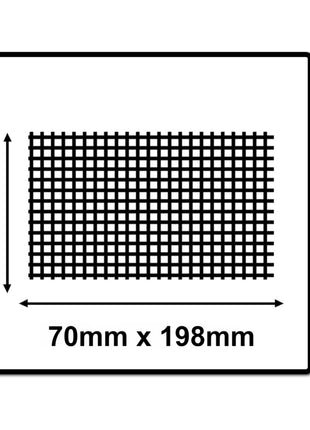 Mirka ABRANET 70x198mm Grip P80, 200pièces. (4x5415005080)