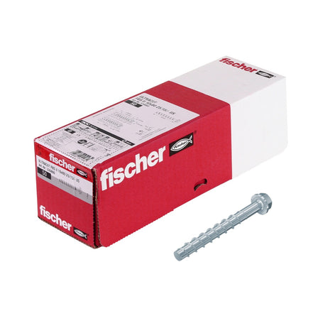 Fischer tornillos para hormigón ULTRACUT FBS II 10x80mm 25/15/- 50 piezas cabeza hexagonal SW15 (536860)