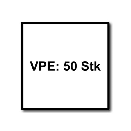 Fischer tornillos para hormigón ULTRACUT FBS II 10x80mm 25/15/- 50 piezas cabeza hexagonal SW15 (536860)