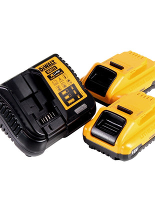 Taladro percutor inalámbrico Dewalt DCD 797 L2 18V sin escobillas + 2x baterías 3.0Ah + cargador + TSTAK