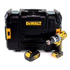 Taladro percutor inalámbrico Dewalt DCD 797 NT 18V sin escobillas + 1x batería 4.0Ah + TSTAK - sin cargador