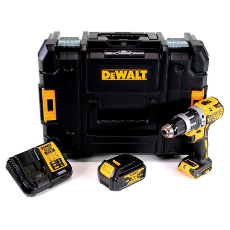 Taladro percutor inalámbrico Dewalt DCD 797 M1 18V sin escobillas + 1x batería 4.0Ah + cargador + TSTAK