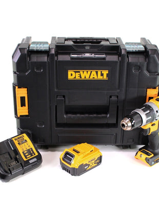 Taladro percutor inalámbrico Dewalt DCD 797 P1 18V sin escobillas + 1x batería 5.0Ah + cargador + TSTAK