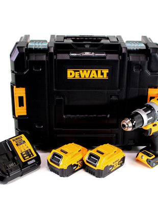 Dewalt DCD 797 P2 Akku Schlagbohrschrauber 18V Brushless + 2x Akku 5,0Ah + Ladegerät + TSTAK