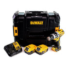 Perceuse à percussion sans fil Dewalt DCD 797 P2 18V sans balais + 2x batterie 5,0Ah + chargeur + TSTAK