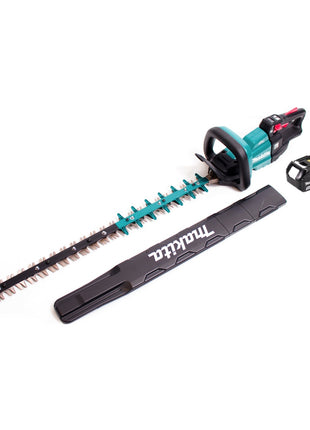 Cortasetos a batería Makita DUH 751 T1 18V 75 cm sin escobillas + 1x batería 5.0Ah - sin cargador