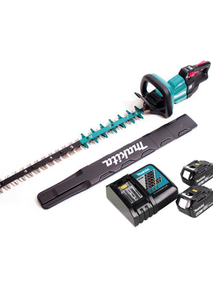 Makita DUH 751 RG cortasetos a batería 18V 75 cm sin escobillas + 2x batería 6.0Ah + cargador