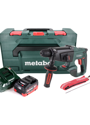 Martillo combinado a batería Metabo KHA 18 LTX 18V 2.2J SDS Plus + 1x batería 5.5 Ah + cargador + metaBOX