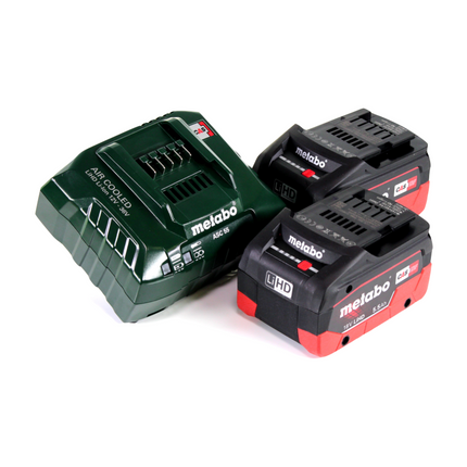 Martillo combinado a batería Metabo KHA 18 LTX 18V 2.2J SDS Plus + 2x batería 5.5 Ah + cargador + metaBOX