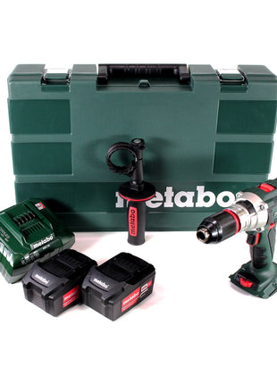 Metabo SB 18 LTX Impuls taladro percutor inalámbrico 18V 110 Nm + 2x baterías 5,2 Ah + cargador + maletín (602192520)