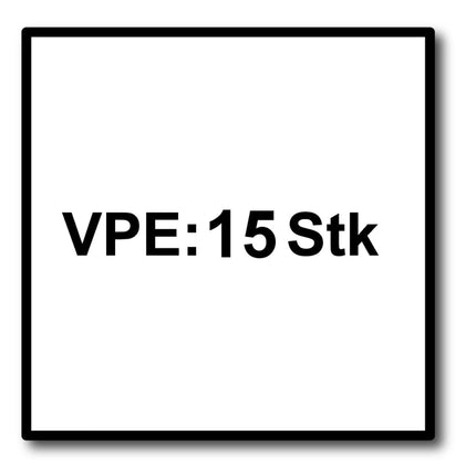 Juego de hojas de sierra de calar Bosch de 15 piezas. para carpintería (2607011436) HCS / CT / BIM