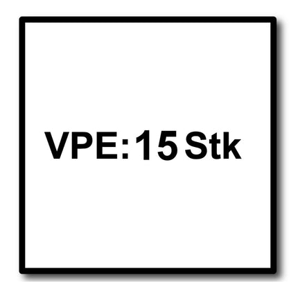 Jeu de lames de scie sauteuse Bosch 15 pièces. pour menuiserie (2607011437) HCS / CT / BIM