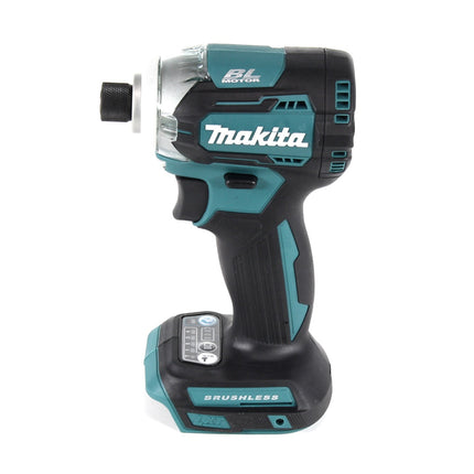 Llave de impacto inalámbrica Makita DTD 170 SMX4 18V 175Nm sin escobillas + 1x batería 4,0Ah + cargador + 70 piezas. Juego de brocas + estuche