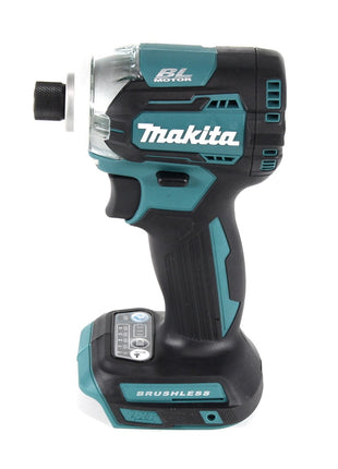 Llave de impacto inalámbrica Makita DTD 170 SGX4 18V 175Nm sin escobillas + 1x batería 6,0Ah + cargador + 70 piezas. Juego de brocas + estuche