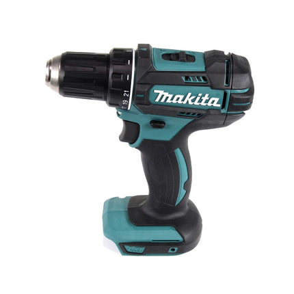 Taladro atornillador inalámbrico Makita DDF 482 SMX4 18 V 62 Nm + 1x batería 4,0 Ah + cargador + 70 piezas. Juego de brocas + estuche