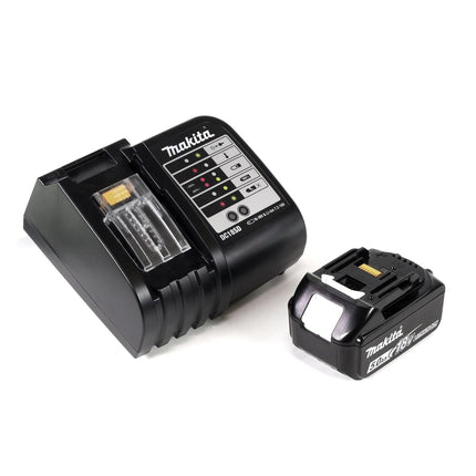 Taladro atornillador inalámbrico Makita DDF 482 STX4 18 V 62 Nm + 1x batería 5,0 Ah + cargador + 70 piezas. Juego de brocas + estuche