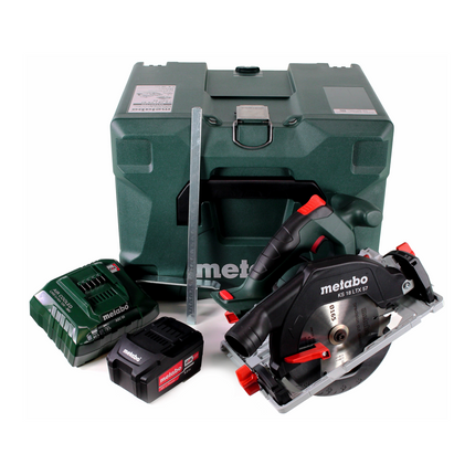Metabo KS 18 LTX 57 Akumulatorowa pilarka tarczowa 18V 165x20mm + 1x akumulator 5,2 Ah + ładowarka + MetaLoc