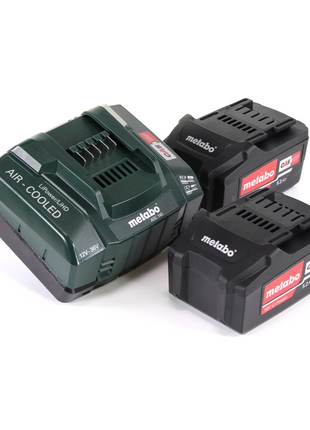 Metabo KS 18 LTX 57 Akumulatorowa pilarka tarczowa 18 V 165 x 20 mm + 2x akumulator 5,2 Ah + ładowarka + Metaloc ( 601857700 )