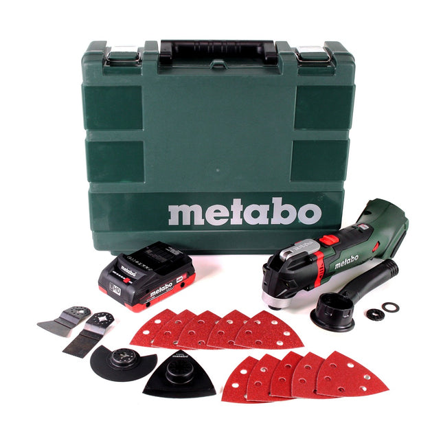 Multiherramienta a batería Metabo MT 18 LTX 18V Solo + 1x batería 4.0Ah + estuche - sin cargador