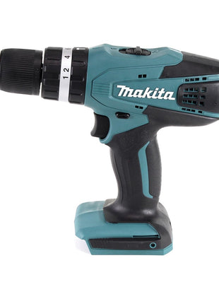 Makita HP 457 DWEJ taladro percutor inalámbrico 18V 42Nm Serie G + 2x baterías 1,5Ah + cargador + inserto + Makpac