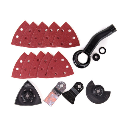 Metabo MT 18 LTX multiherramienta a batería 18V + 2x baterías 4.0Ah + cargador + maletín