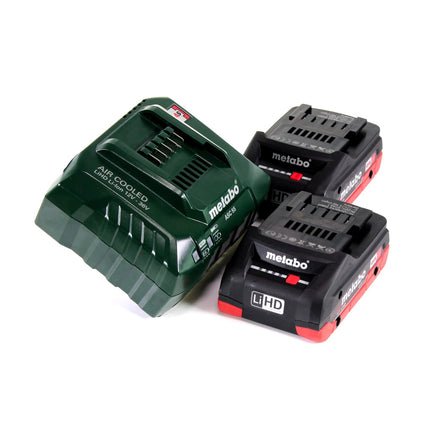 Metabo MT 18 LTX multiherramienta a batería 18V + 2x baterías 4.0Ah + cargador + maletín