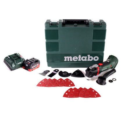 Metabo MT 18 LTX multiherramienta a batería 18V + 1x batería 8.0Ah + cargador + maletín