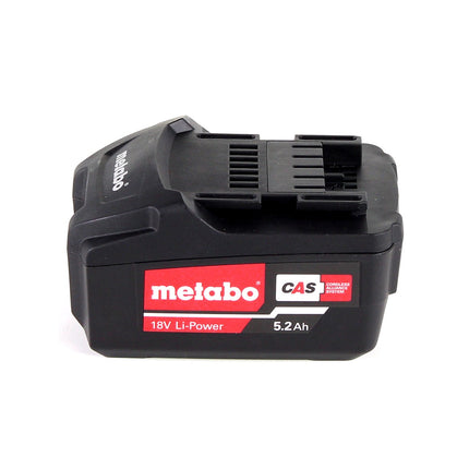 Sierra sable a batería Metabo ASE 18 LTX + 1x batería 5,2Ah + estuche - sin cargador