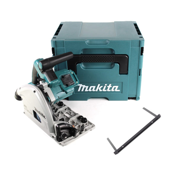 Sierra de inmersión sin cable Makita DSP 600 ZJ 36V (2x 18V) sin escobillas + tope paralelo ( 165447-6 ) + Makpac - sin batería, sin cargador
