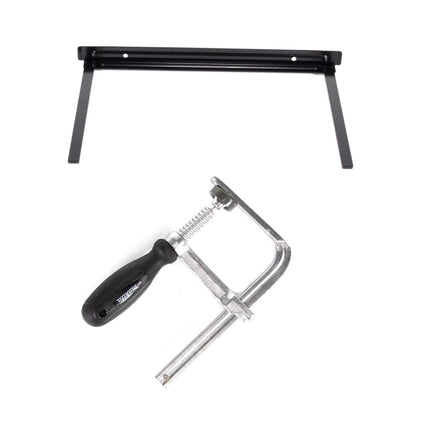 Makita DSP 600 ZJ cordless plunge-cut saw 36V (2x 18V) brushless + guide rail + screw clamps + rip fence ( 165447-6 ) + Makpac - without battery, without charger