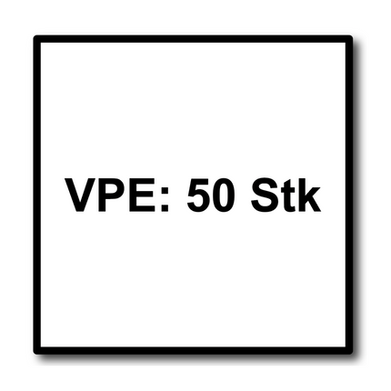 Taco de cavidad Fischer DUOTEC 10 50mm 50 piezas (537258)