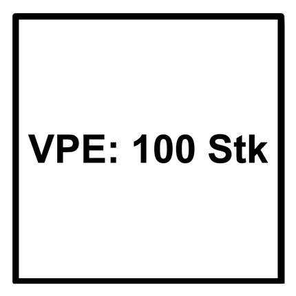 Taco de expansión Fischer DUOPOWER 6x30mm 100 piezas (555006)