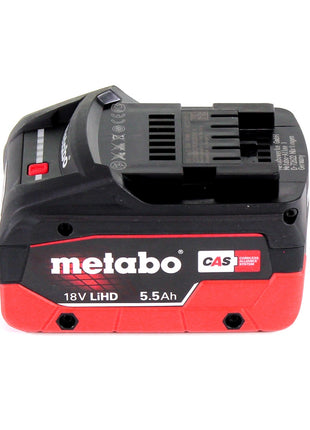 Metabo AHS 18-55 V Taille-haies sans fil 18V - 53cm + 1x Batterie 5,5 Ah - sans chargeur